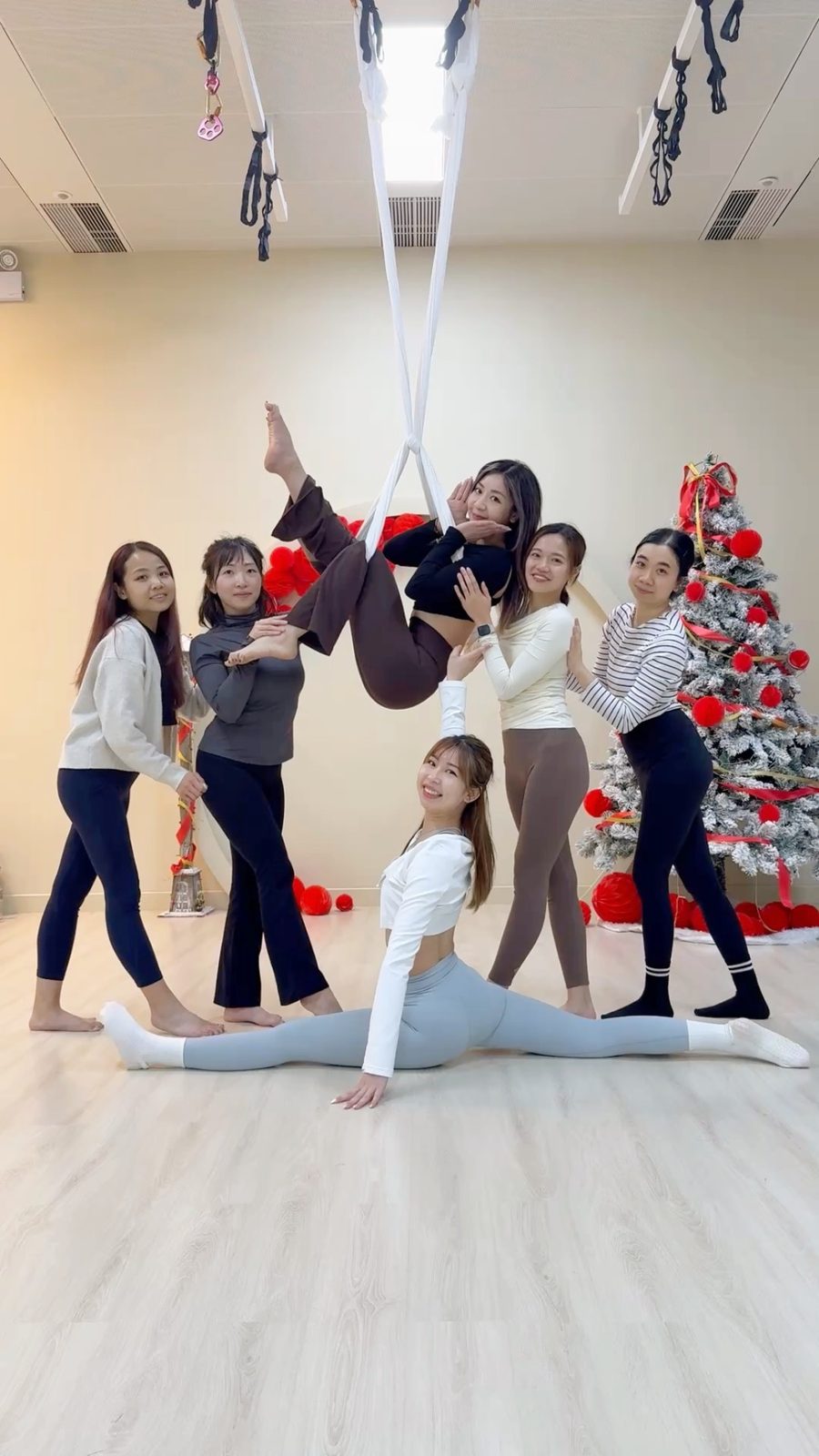 Aerial TTC studio practice
