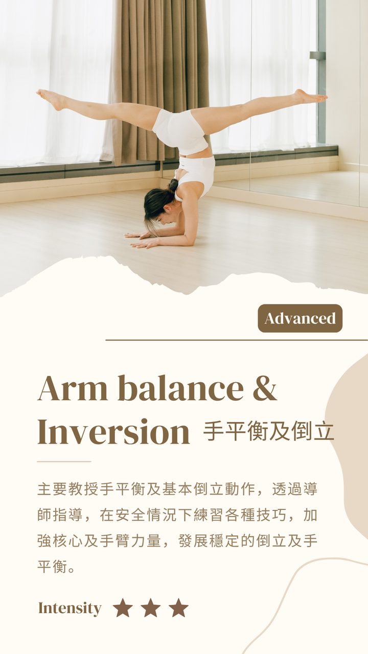 Arm balance & Inversion
